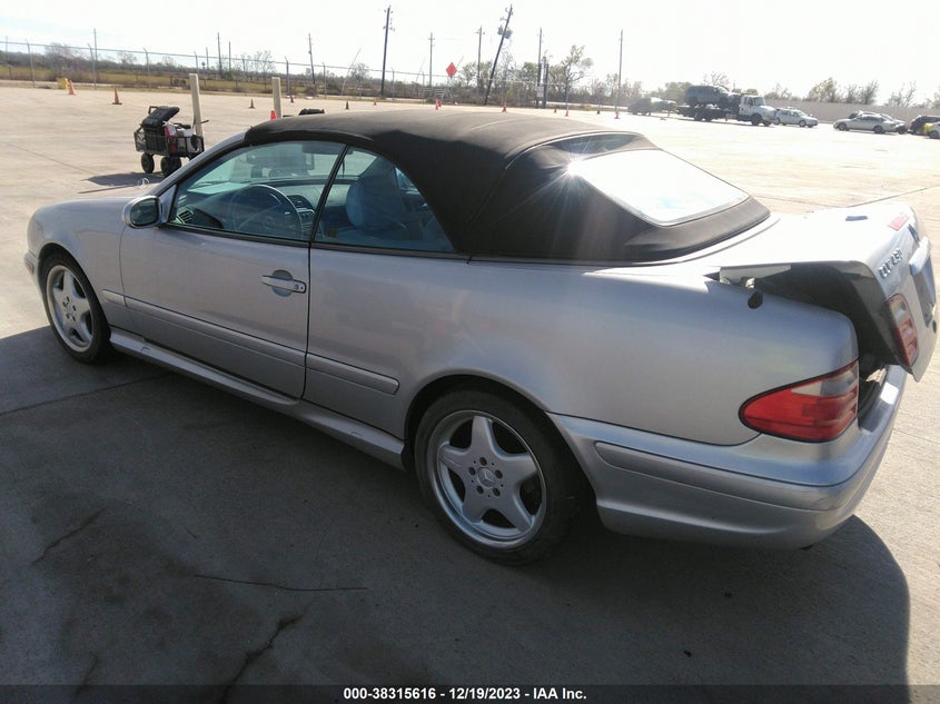 2000 Mercedes-Benz Clk 430 VIN: WDBLK70G8YT048528 Lot: 38315616