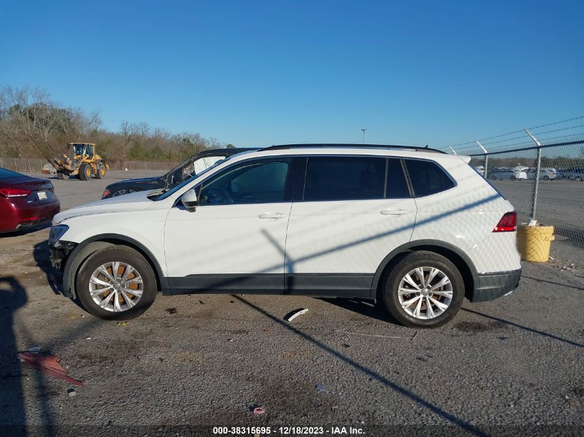 2018 Volkswagen Tiguan 2.0T Se/2.0T Sel VIN: 3VV3B7AX1JM181766 Lot: 38315695