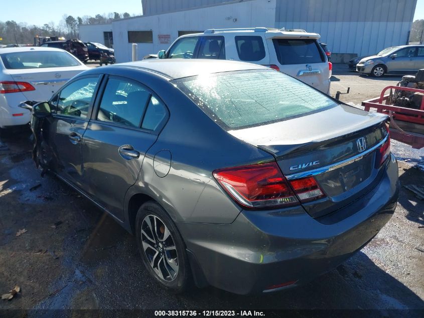 2013 Honda Civic Ex VIN: 2HGFB2F83DH534495 Lot: 38315736