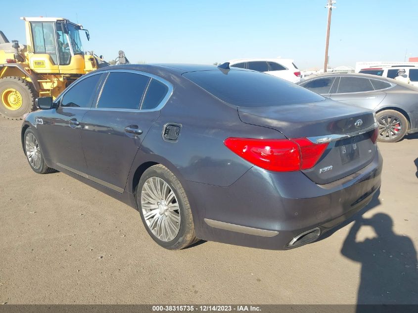 2015 Kia K900 Premium VIN: KNALU4D42F6027239 Lot: 38315735