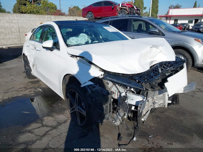 2022 Mercedes-Benz A 220 VIN: W1K3G4EB1NJ342218 Lot: 38316146