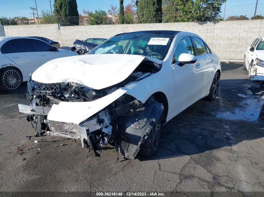 2022 Mercedes-Benz A 220 VIN: W1K3G4EB1NJ342218 Lot: 38316146