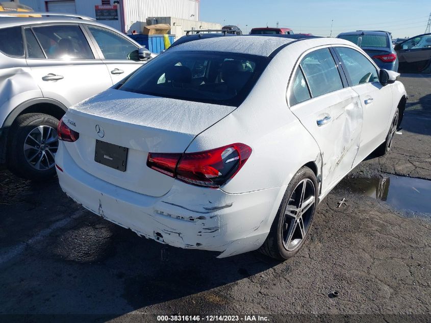 2022 Mercedes-Benz A 220 VIN: W1K3G4EB1NJ342218 Lot: 38316146