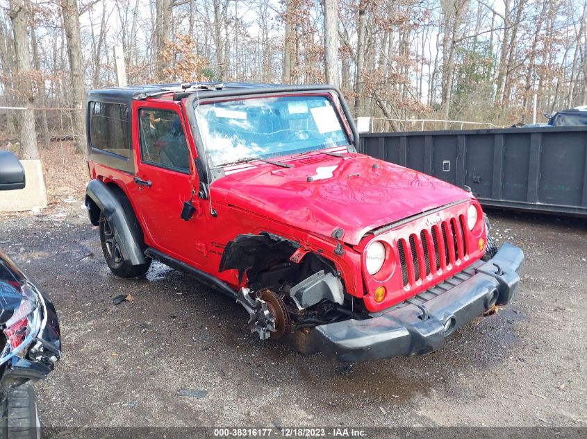 2013 Jeep Wrangler Sport VIN: 1C4AJWAG0DL705823 Lot: 38316177