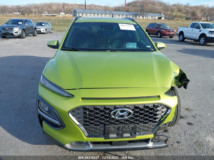 2020 Hyundai Kona Ultimate VIN: KM8K53A58LU432446 Lot: 38316227