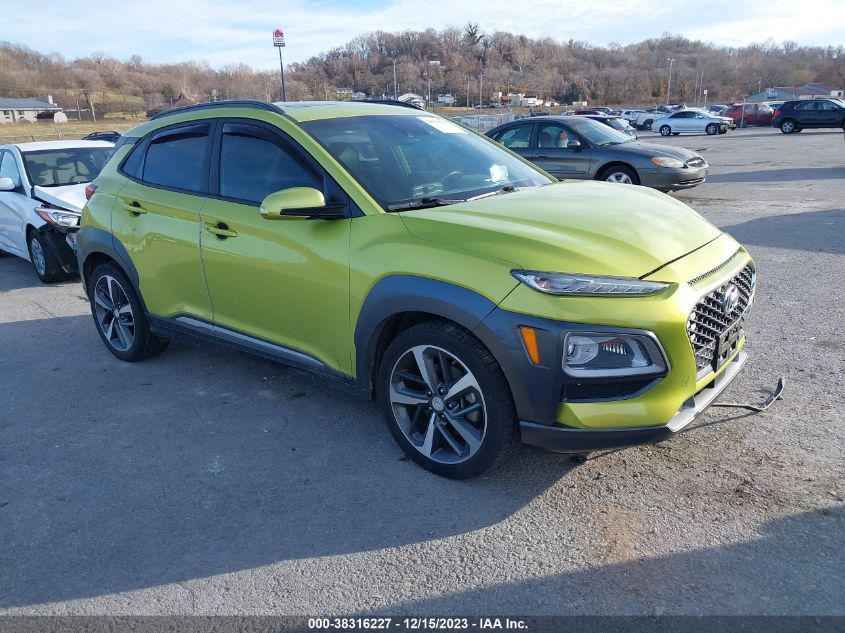 2020 Hyundai Kona Ultimate VIN: KM8K53A58LU432446 Lot: 38316227