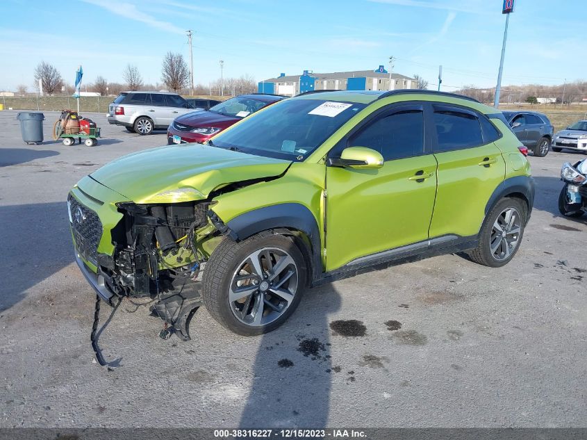 2020 Hyundai Kona Ultimate VIN: KM8K53A58LU432446 Lot: 38316227