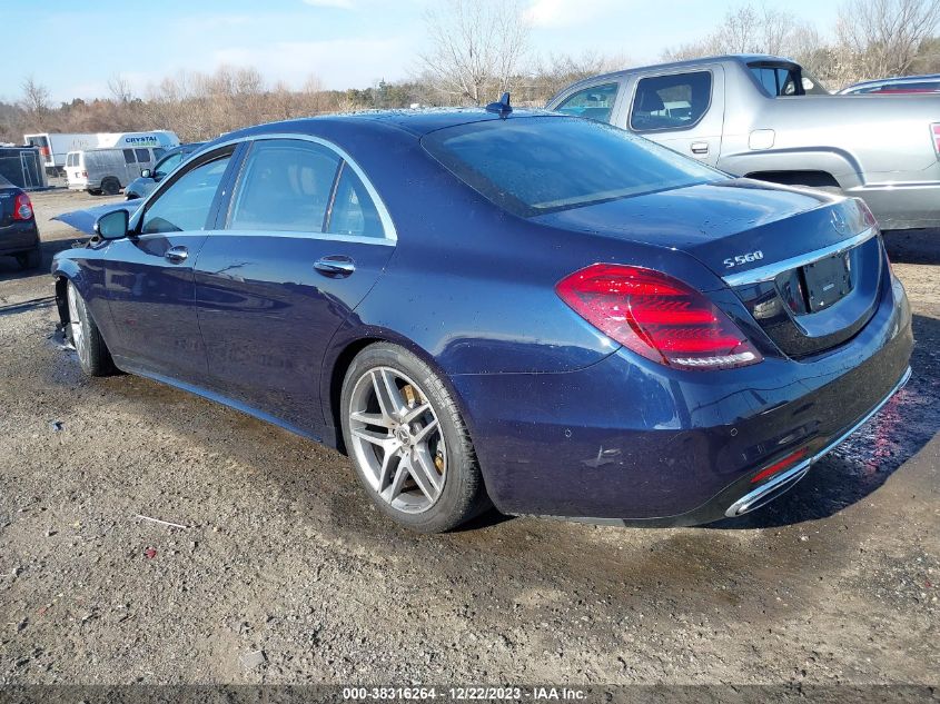 2019 Mercedes-Benz S 560 VIN: WDDUG8DB4KA423366 Lot: 38316264