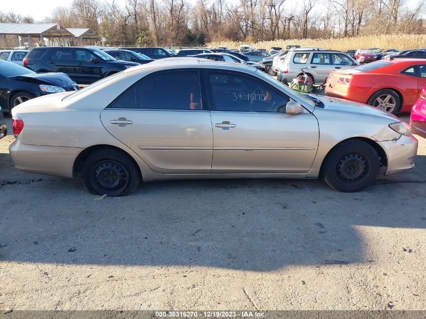 2005 Toyota Camry Le VIN: 4T1BE32K35U612618 Lot: 38316270