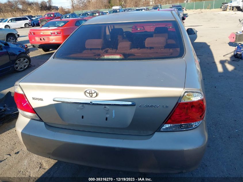 2005 Toyota Camry Le VIN: 4T1BE32K35U612618 Lot: 38316270