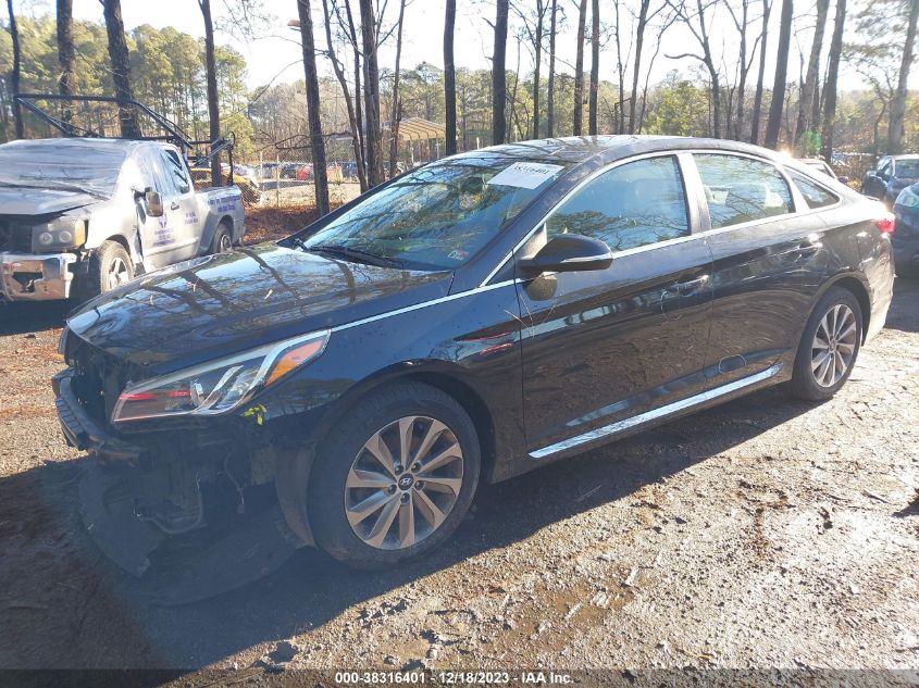 2015 Hyundai Sonata Sport VIN: 5NPE34AFXFH082628 Lot: 38316401