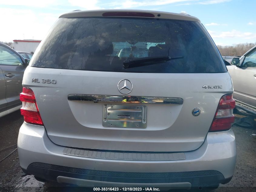 4JGBB86E58A409276 2008 Mercedes-Benz Ml 350 4Matic