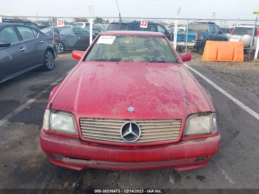 1995 Mercedes-Benz Sl 320 VIN: WDBFA63E1SF110314 Lot: 38316473