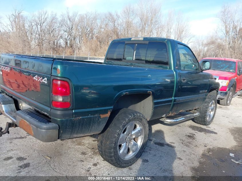 2000 Dodge Ram 1500 St VIN: 1B7HF16Z5YS614877 Lot: 38316481