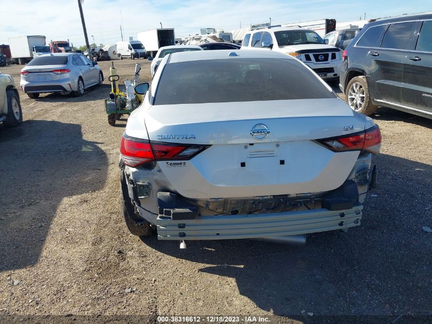 2023 Nissan Sentra Sv Xtronic Cvt VIN: 3N1AB8CV9P1257164 Lot: 38316612