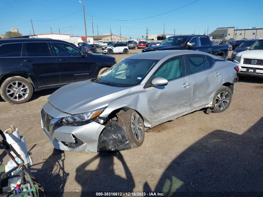 3N1AB8CV9P1257164 2023 Nissan Sentra Sv Xtronic Cvt