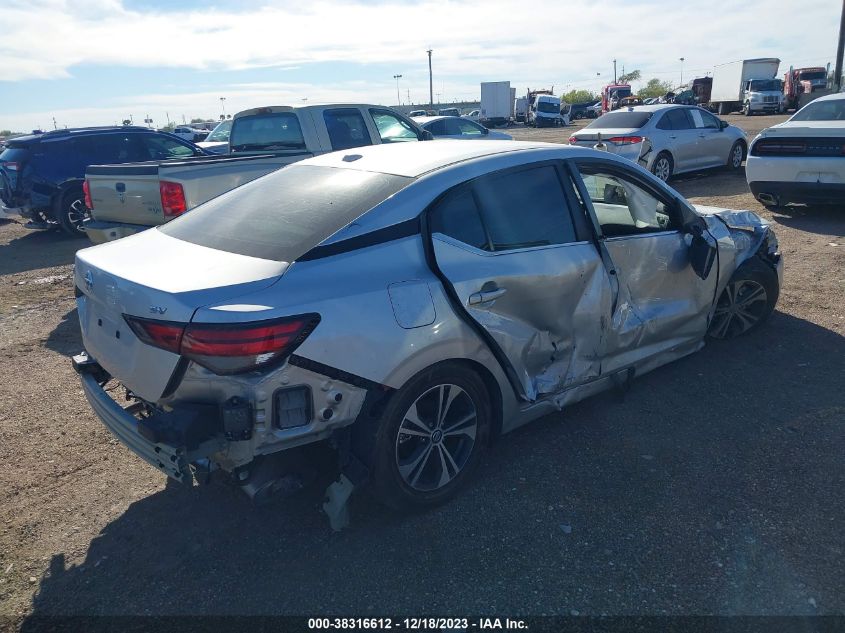 3N1AB8CV9P1257164 2023 Nissan Sentra Sv Xtronic Cvt