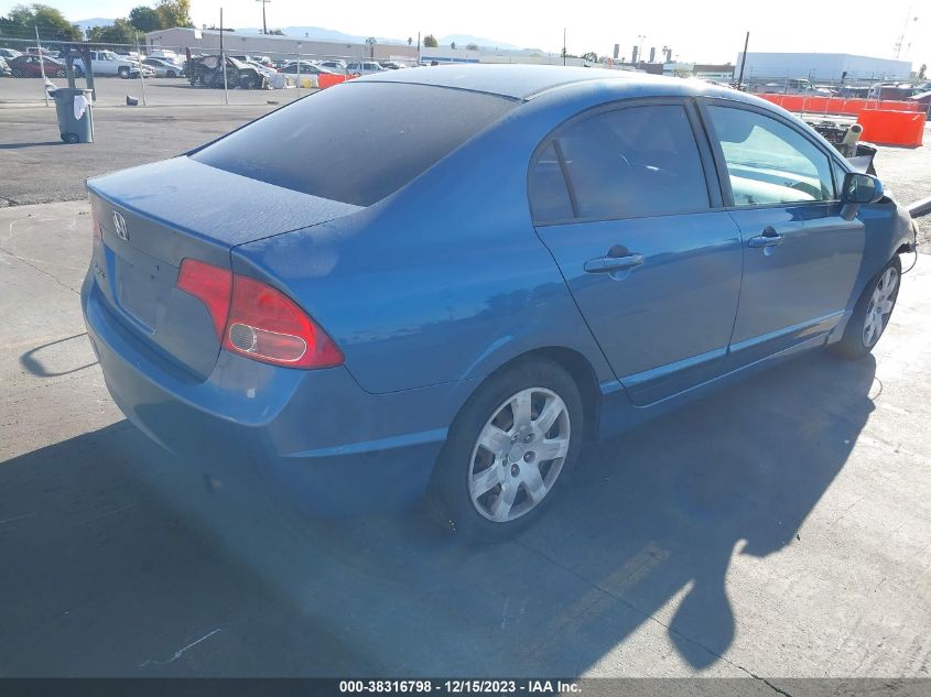 2HGFA16508H525116 2008 Honda Civic Lx