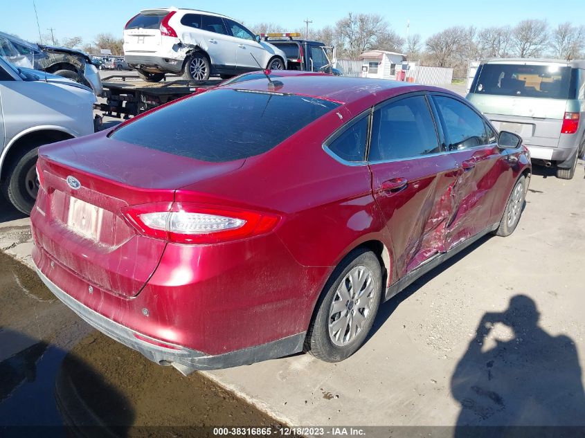 3FA6P0G72DR267046 2013 Ford Fusion S