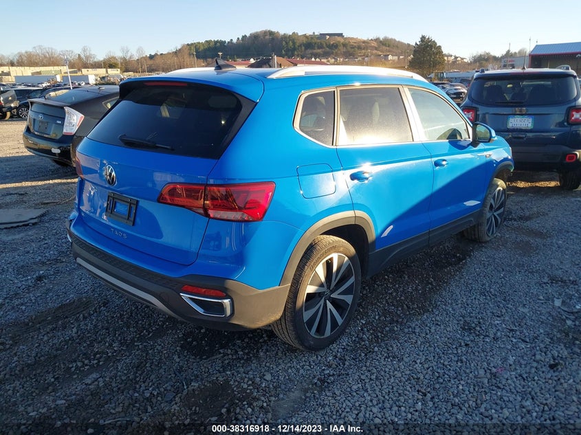 2022 VOLKSWAGEN TAOS SE - 3VVSX7B20NM026583