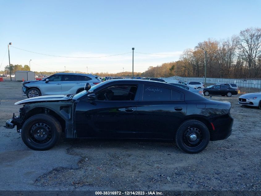 2021 Dodge Charger Police Awd VIN: 2C3CDXKG3MH640486 Lot: 38316972