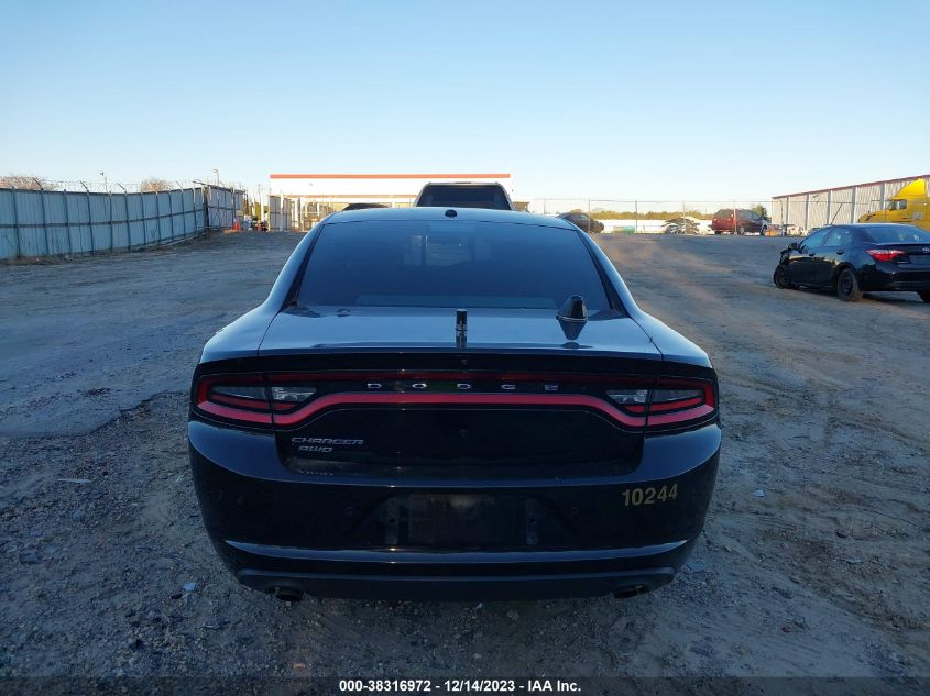 2021 Dodge Charger Police Awd VIN: 2C3CDXKG3MH640486 Lot: 38316972