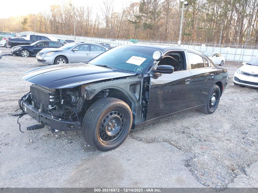 2021 Dodge Charger Police Awd VIN: 2C3CDXKG3MH640486 Lot: 38316972