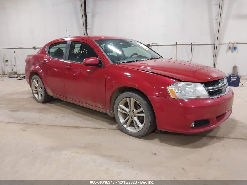 2011 Dodge Avenger Lux VIN: 1B3BD2FBXBN535197 Lot: 38316973