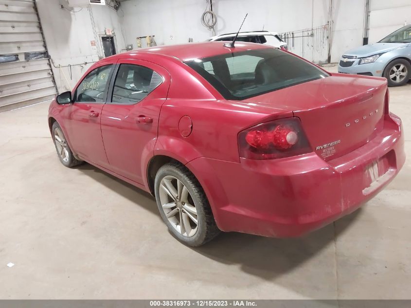 2011 Dodge Avenger Lux VIN: 1B3BD2FBXBN535197 Lot: 38316973