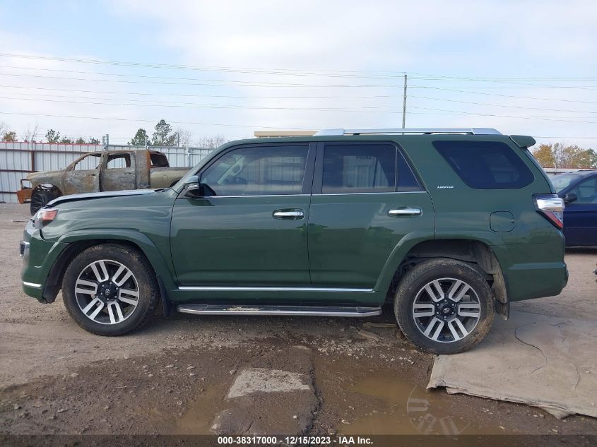 2022 Toyota 4Runner Limited VIN: JTEDU5JR4N5255742 Lot: 38317000