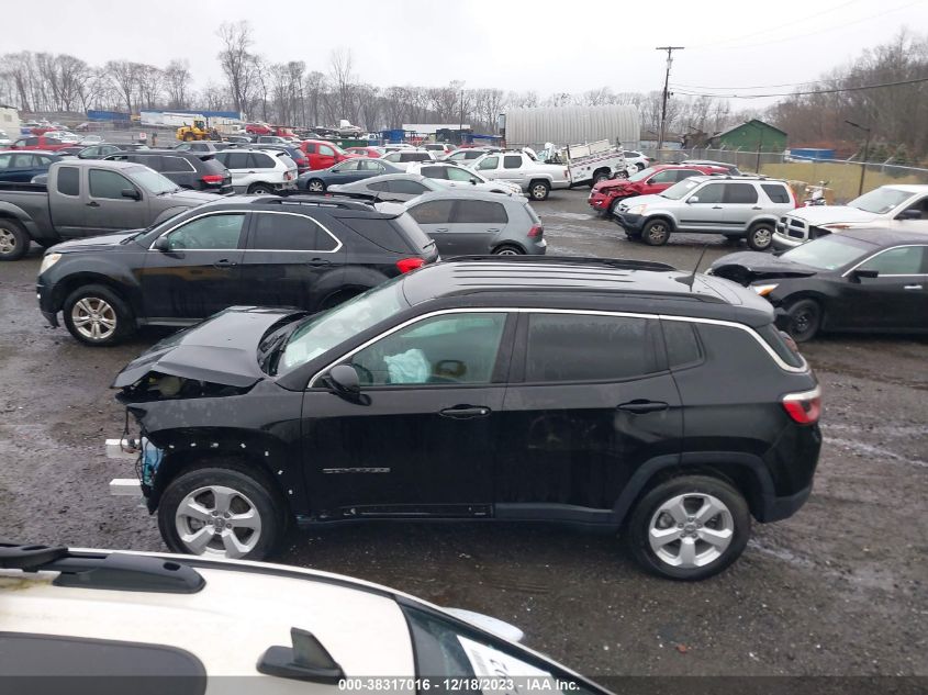 2019 Jeep Compass Latitude 4X4 VIN: 3C4NJDBB3KT593996 Lot: 38317016