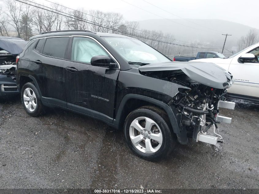 2019 Jeep Compass Latitude 4X4 VIN: 3C4NJDBB3KT593996 Lot: 38317016