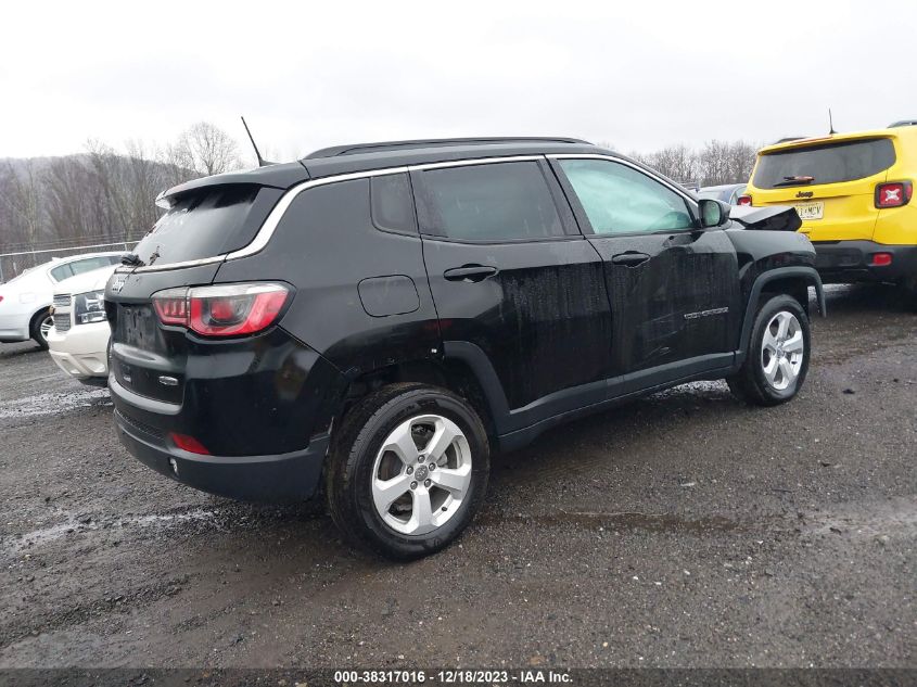 2019 Jeep Compass Latitude 4X4 VIN: 3C4NJDBB3KT593996 Lot: 38317016