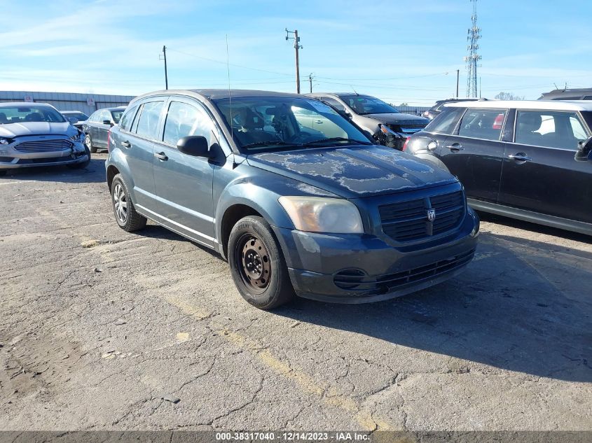 2007 Dodge Caliber VIN: 1B3HB28B57D317940 Lot: 38317040