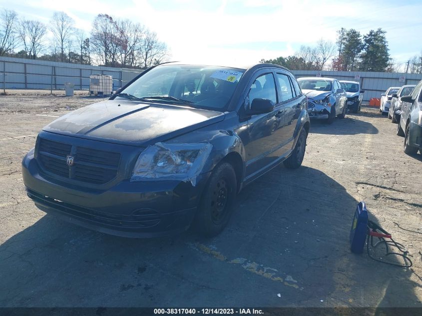 2007 Dodge Caliber VIN: 1B3HB28B57D317940 Lot: 38317040