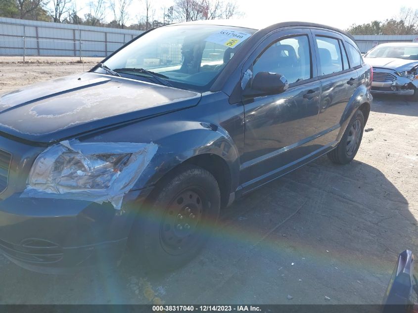 2007 Dodge Caliber VIN: 1B3HB28B57D317940 Lot: 38317040