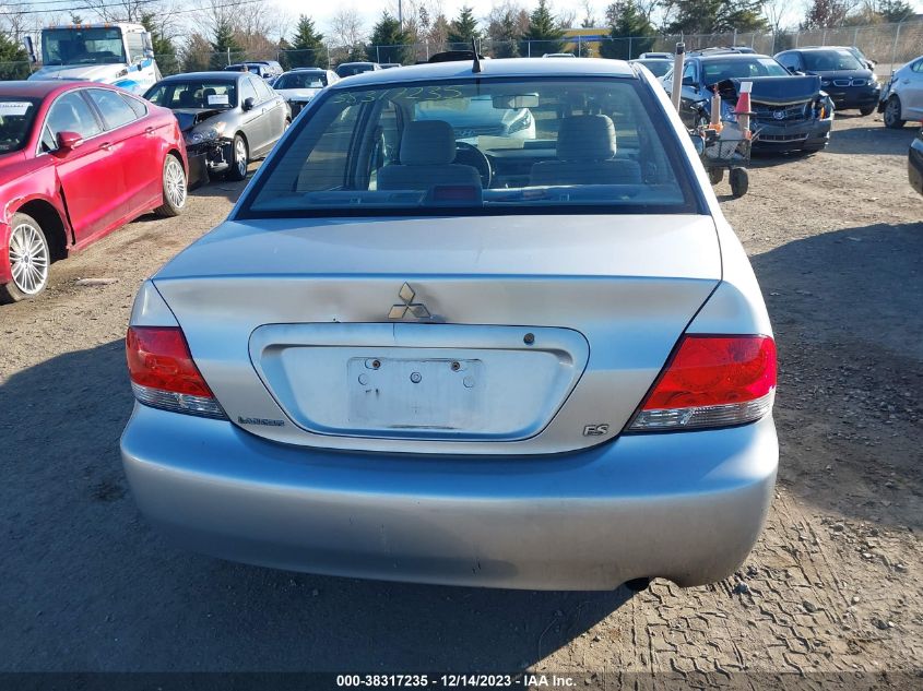 2005 Mitsubishi Lancer Es VIN: JA3AJ26E55U000610 Lot: 38317235