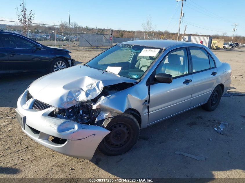 2005 Mitsubishi Lancer Es VIN: JA3AJ26E55U000610 Lot: 38317235