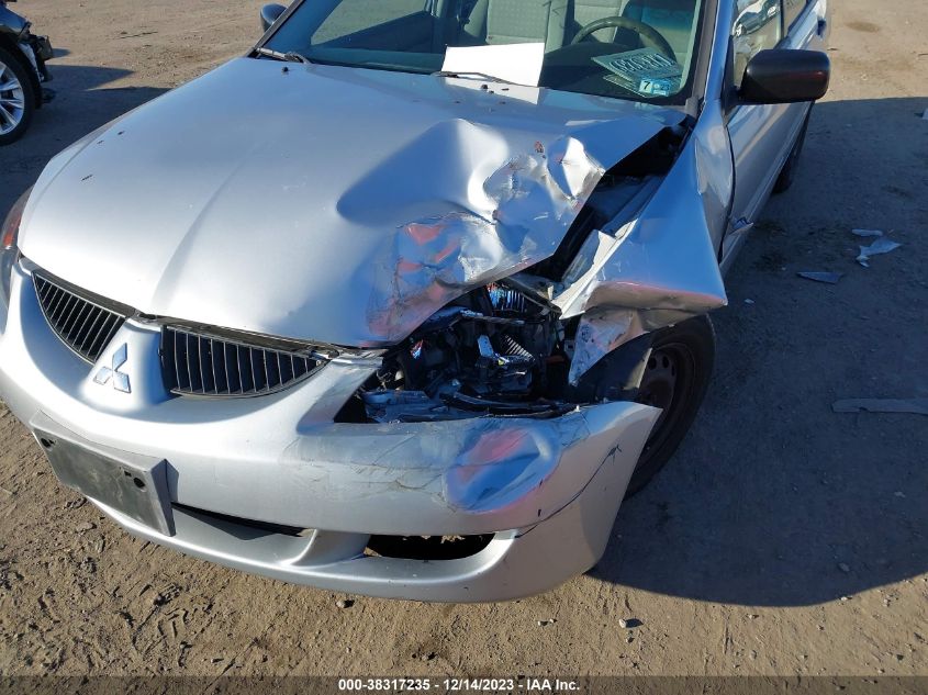 2005 Mitsubishi Lancer Es VIN: JA3AJ26E55U000610 Lot: 38317235