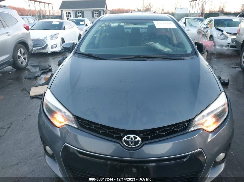 2014 Toyota Corolla S Plus VIN: 2T1BURHE9EC088299 Lot: 38317244