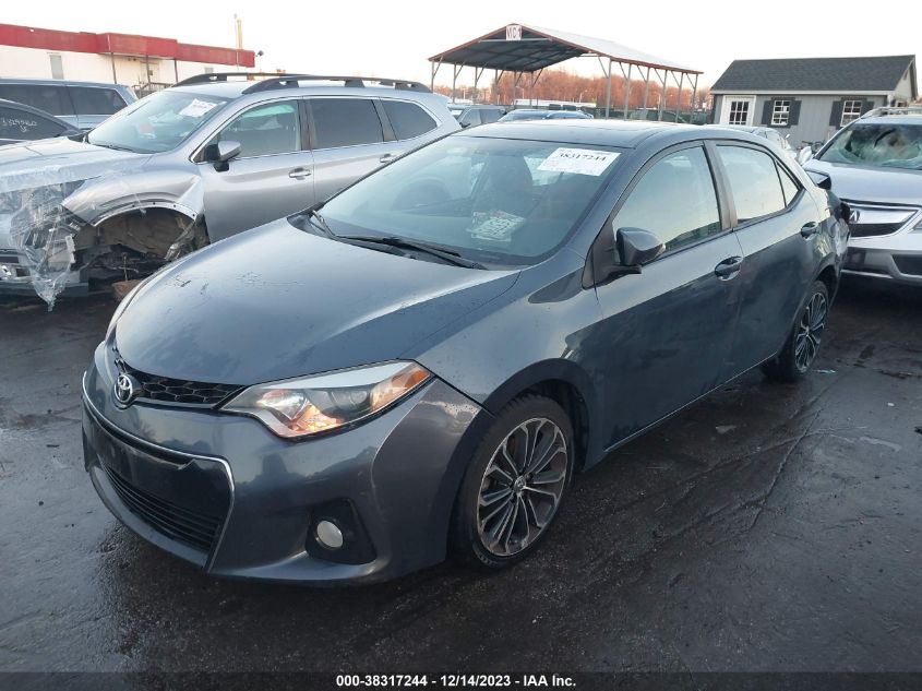 2014 Toyota Corolla S Plus VIN: 2T1BURHE9EC088299 Lot: 38317244