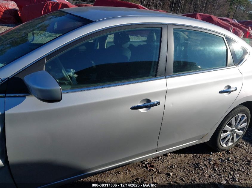 2015 Nissan Sentra S VIN: 3N1AB7AP4FY295933 Lot: 38317306