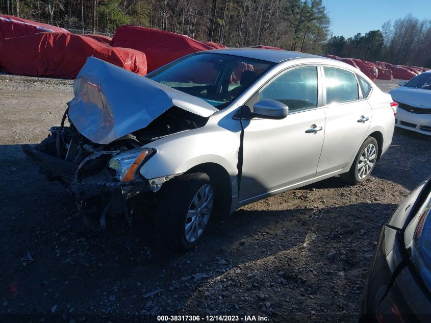 2015 Nissan Sentra S VIN: 3N1AB7AP4FY295933 Lot: 38317306