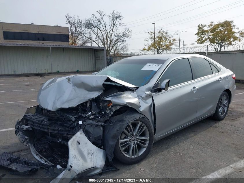 2016 Toyota Camry Se VIN: 4T1BF1FK3GU200312 Lot: 38317345