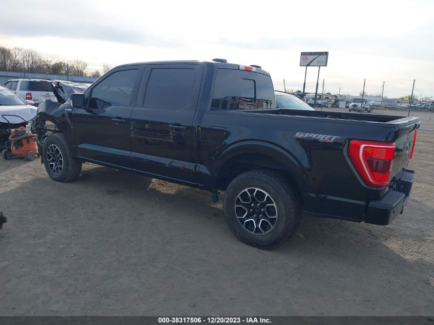 2021 Ford F-150 Xlt VIN: 1FTFW1E50MFA95200 Lot: 38317506