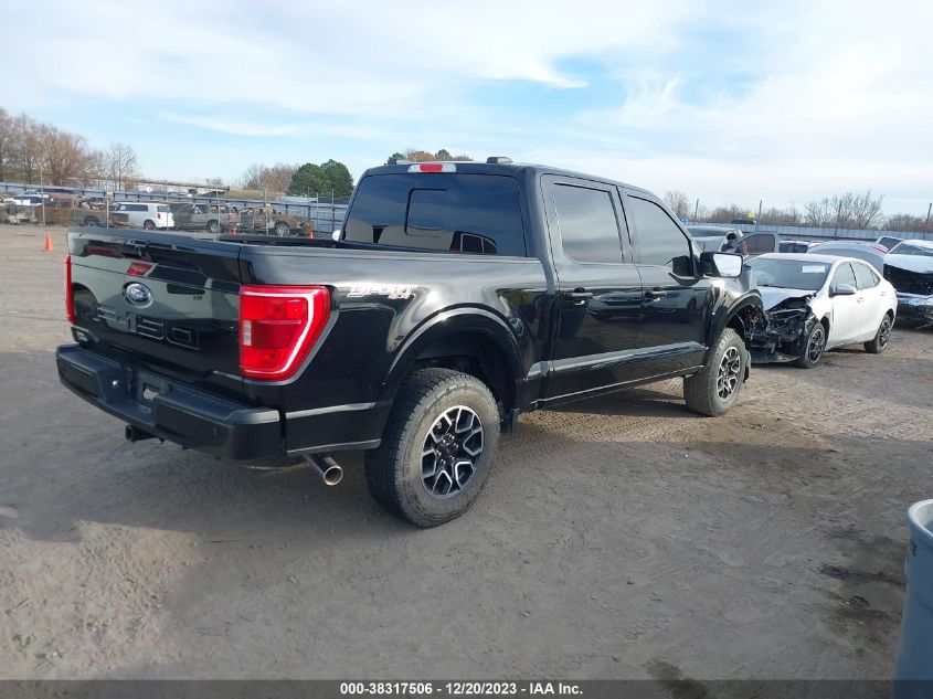 2021 Ford F-150 Xlt VIN: 1FTFW1E50MFA95200 Lot: 38317506