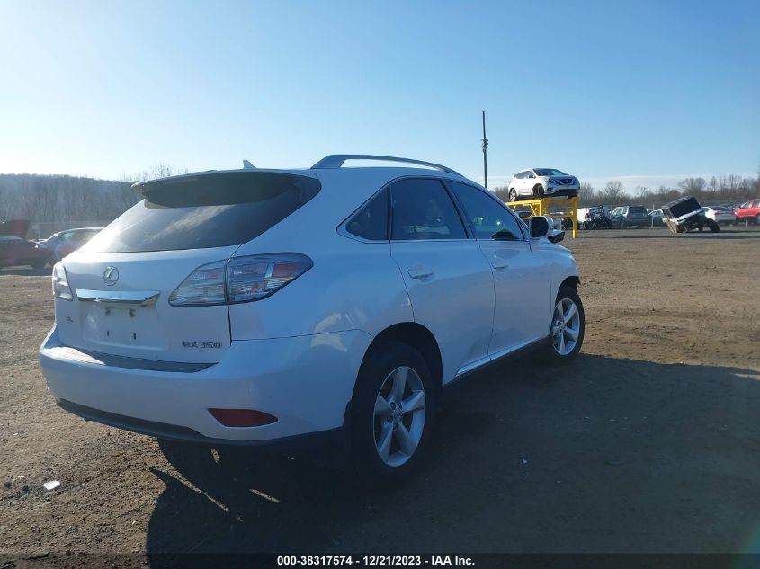 2011 Lexus Rx 350 VIN: 2T2BK1BA9BC097430 Lot: 38317574