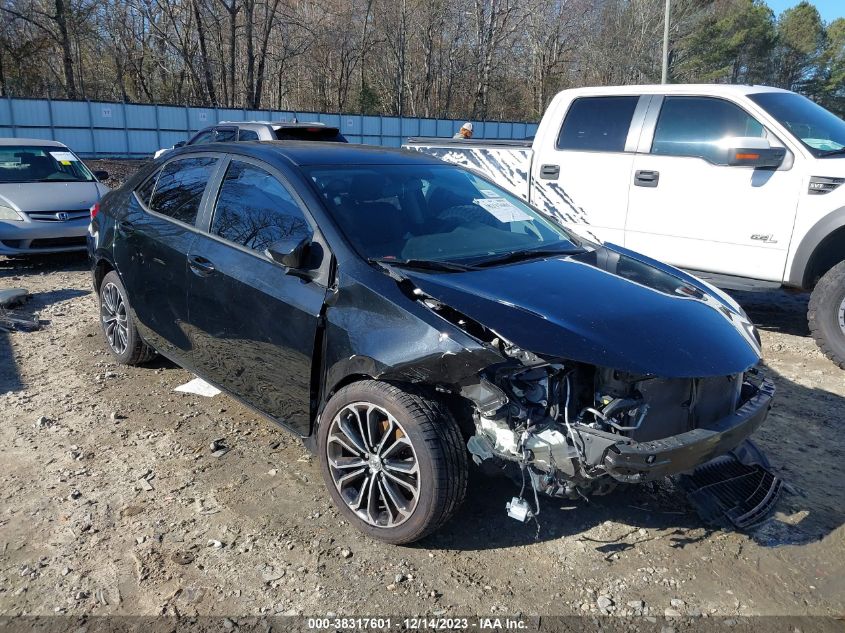 2015 Toyota Corolla S Plus VIN: 2T1BURHE5FC311794 Lot: 38317601