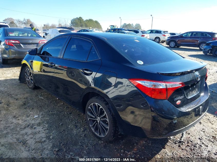 2015 Toyota Corolla S Plus VIN: 2T1BURHE5FC311794 Lot: 38317601