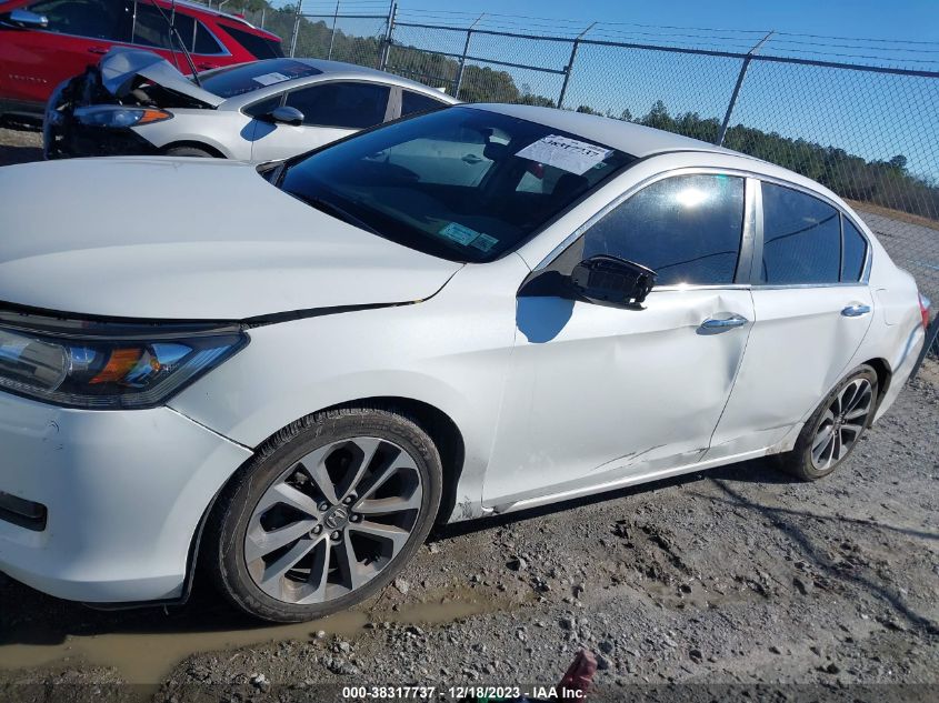 2014 Honda Accord Sport VIN: 1HGCR2F50EA059831 Lot: 40411015